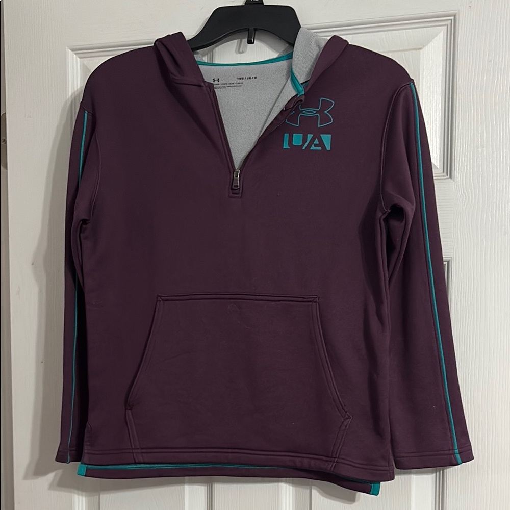 Under Armour Purple and Teal Hoodie